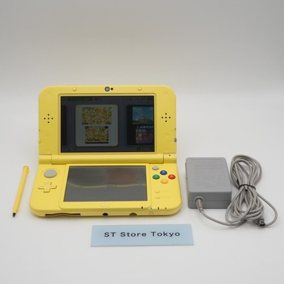 Nintendo Switch 本体 2017年製 グリーン/イエロー Nintendo New 3DS LL XL Console Pikachu Yellow Pokemon Japan