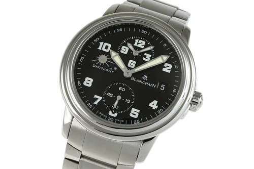 BLANCPAIN Leman Dual Time Zone 2160-1130-71 from Japan #038