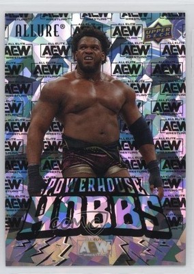 2024 Upper Deck Allure AEW AEW Logo 1/199 Powerhouse Hobbs #65 1f60