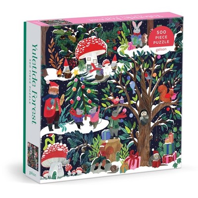 Yuletide Forest 500 Piece Puzzle Galison