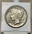 1921 Peace Dollar - Higher Grade - Poss Old Lt Cleaning