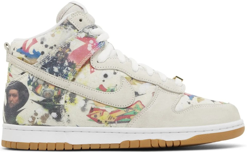 Nike Supreme x Dunk SB High Rammellzee for Sale | Authenticity