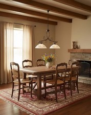 Bilanciere a lampadario classico in ferro battuto 2 luci LGT Sorrento