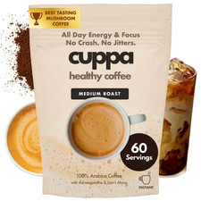 Cuppa Instant Mushroom Coffee Medium Roast 60...