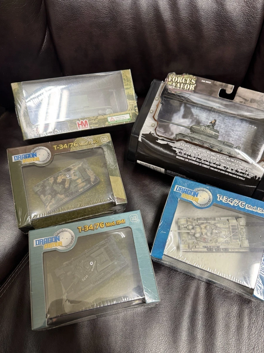 1-72 DRAGON ARMOR ITEM N° 60165 ÉDITION LIMITÉE SOVIÉTIQUE T-34/76 MOD. 4ème GU