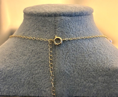 Handcrafted Delicate Genuine Pearl Necklace with Minimalistic Design Style #5
