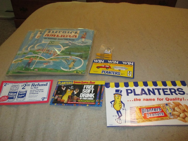 Planters Peanut Misc. lot of Items plus 2 more
