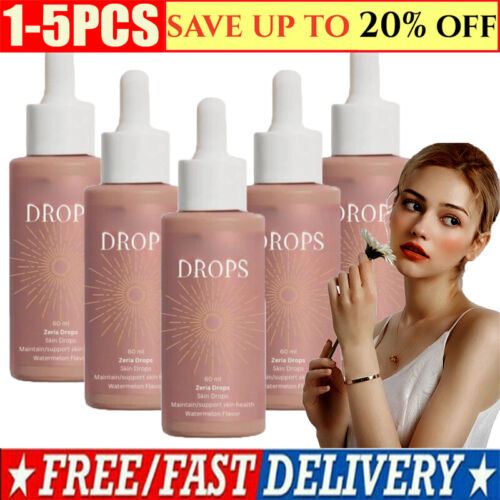 Zeria Sunless Tanning Drops,Self Tanning Drops for Dark Fake Tan