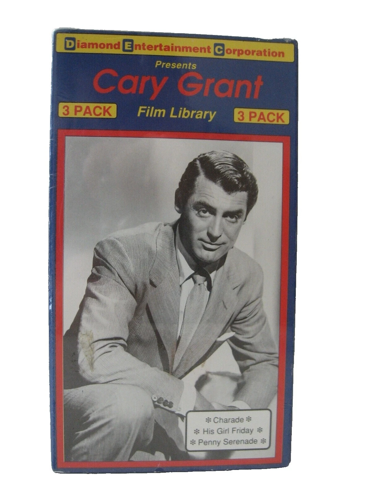 Edición de coleccionista de Cary Grant cintas VHS de comedia
