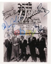 The Rat Pack Signed 8x10 Autographed Photo reprint