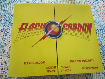 Flash Gordon vs Ming The Merciless Action Figure 2-pack NEW SEALED - NECA
