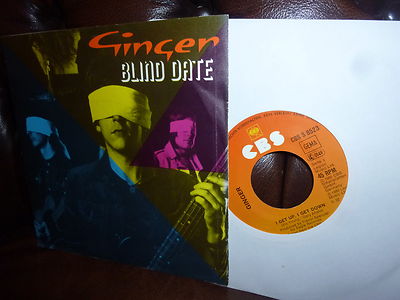 Ginger, Blind Date, I get up I get Down, German CBS 8523, 1980, 7''