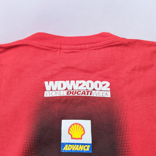 Unlimited Tshirt World Ducati Semaine 2002 Vintage De Collection Taille XL - Photo 4 sur 9