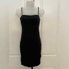 Forever 21 Black Body con Dress Sz S