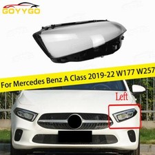 Scheinwerferglasabdeckung links für Mercedes Benz W177 W257 A-Klasse 2019-2022