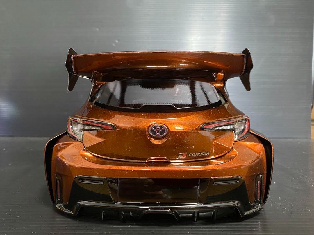 ADDICTION TOYOTA GR カローラ　PANDEMボディのみ Addiction RC Toyota GR Carolla Pandem Clear Body Set For 1
