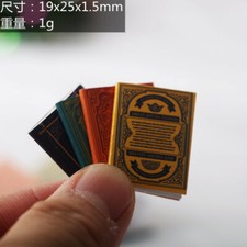 8PC/16PC Dollhouse Miniatures 1:12 Scale Classical Color Books set Accessories