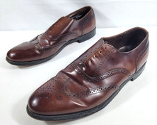 Dexter Dress Shoes Mens US 12M Burgundy Leather Oxford Lace Up Made In USA