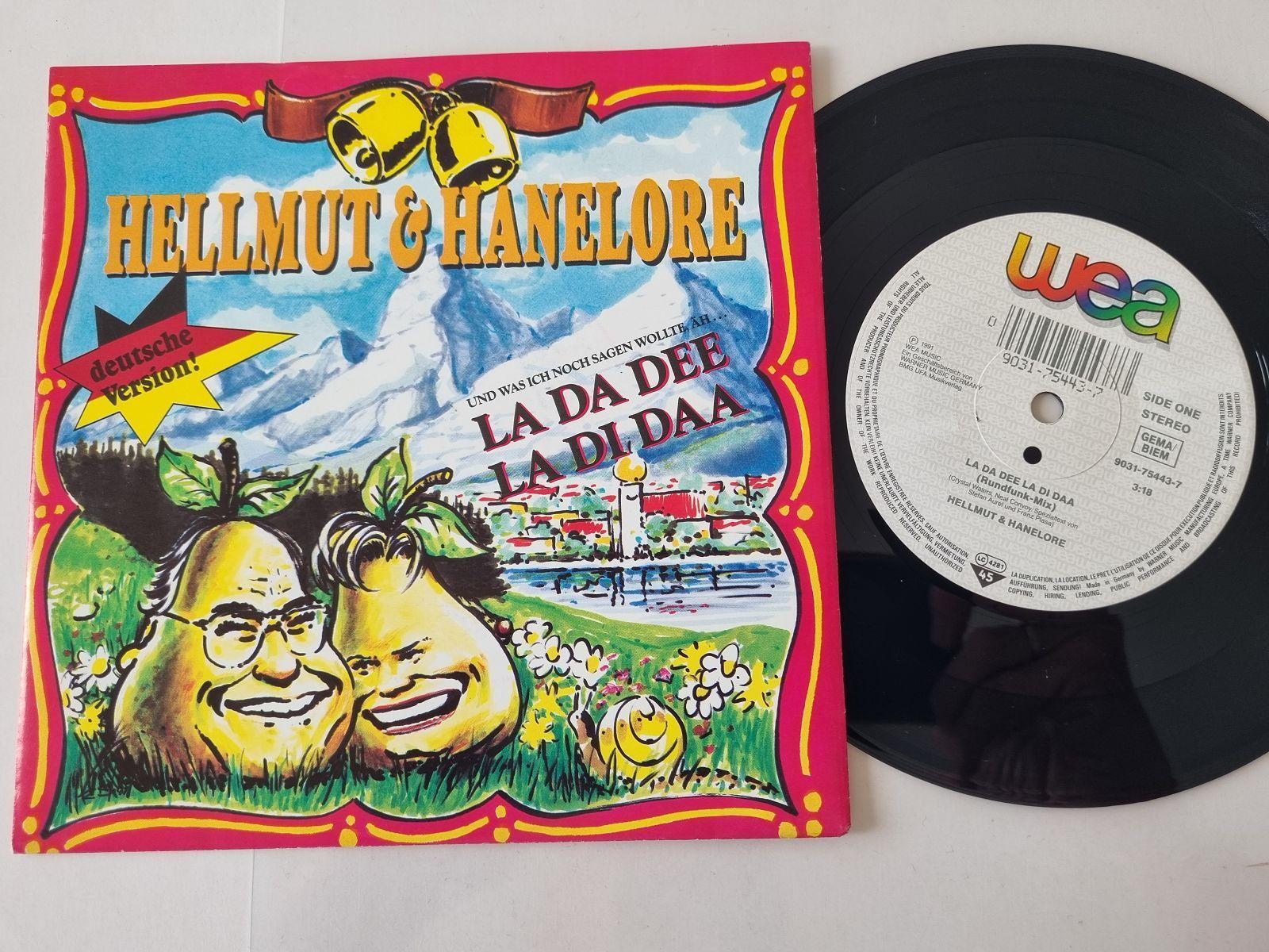 7"" Single Hellmut & Hanelore - La da de la di daa Vinyl Germany