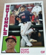 2019 Topps - 1984 Topps Baseball Juan Soto #T84-2