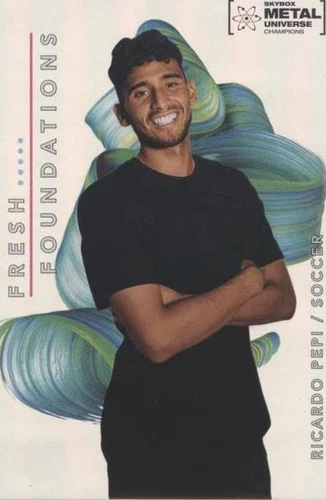 2022 Skybox Metal Universe Champions Ricardo Pepi #FF37