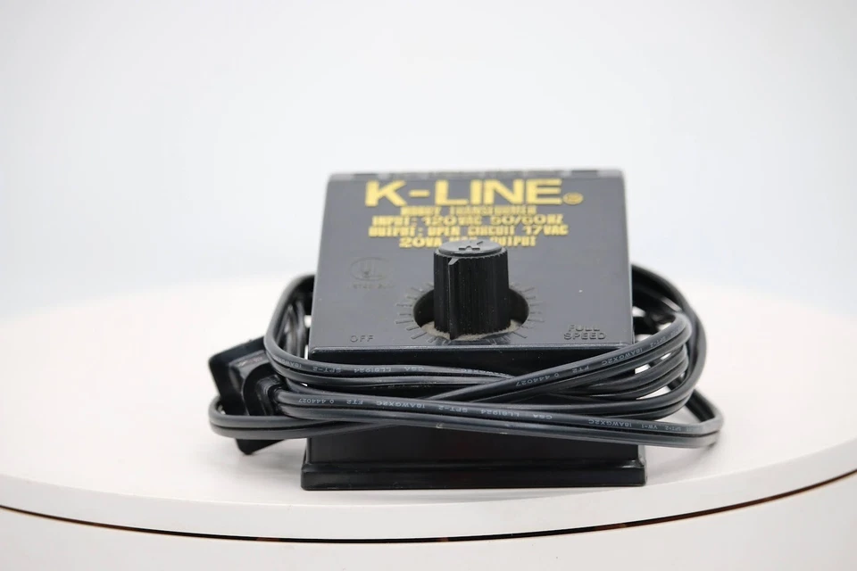Used K-Line Model K-950 120V 50/60Hz Train  Black Hobby Toy Transformer O Gauge - Image 3 of 4