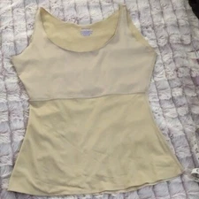 Spanx Nude Beige U Neckline Slimming Shape Wear Tummy Control Tank Top Size L