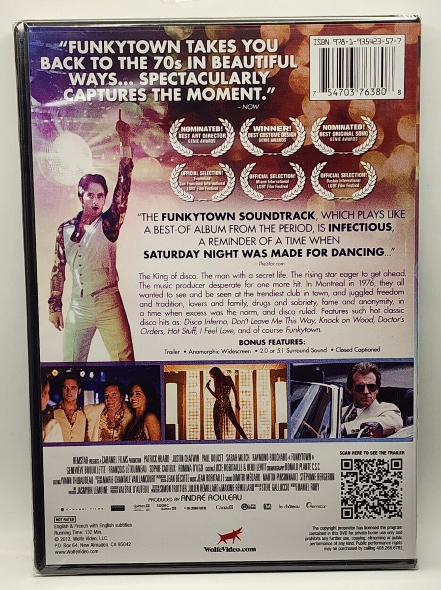 Funkytown (DVD, 2011, Gay Interest) Patrick Huard, Justin Chatwin