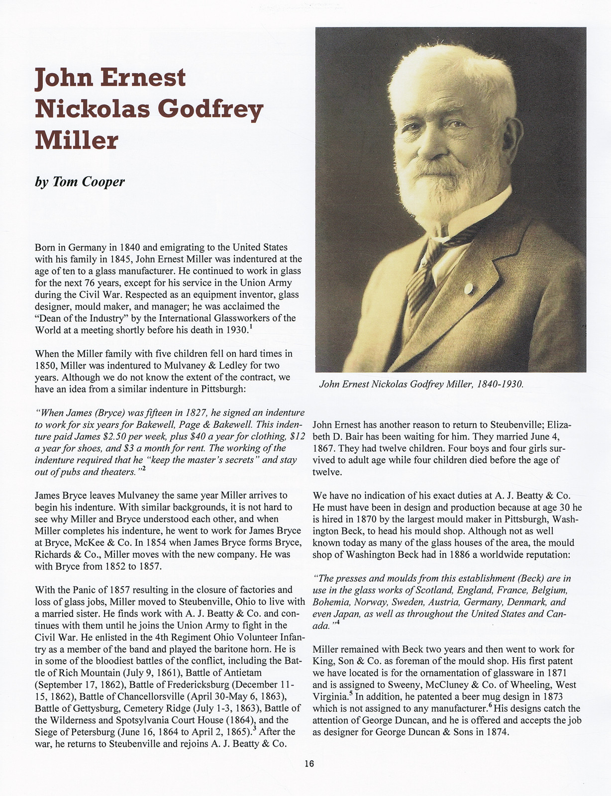 Early American Pattern Glass Society NewsJournal 222 Locke ArtJohn E