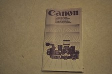 Canon Product Guide Pamphlet from 1983