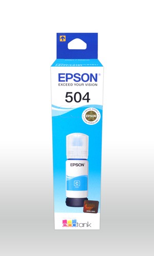 Epson 504 Genuine Ecotank Ink Black Cyan Magenta Yellow - Picture 2 of 9