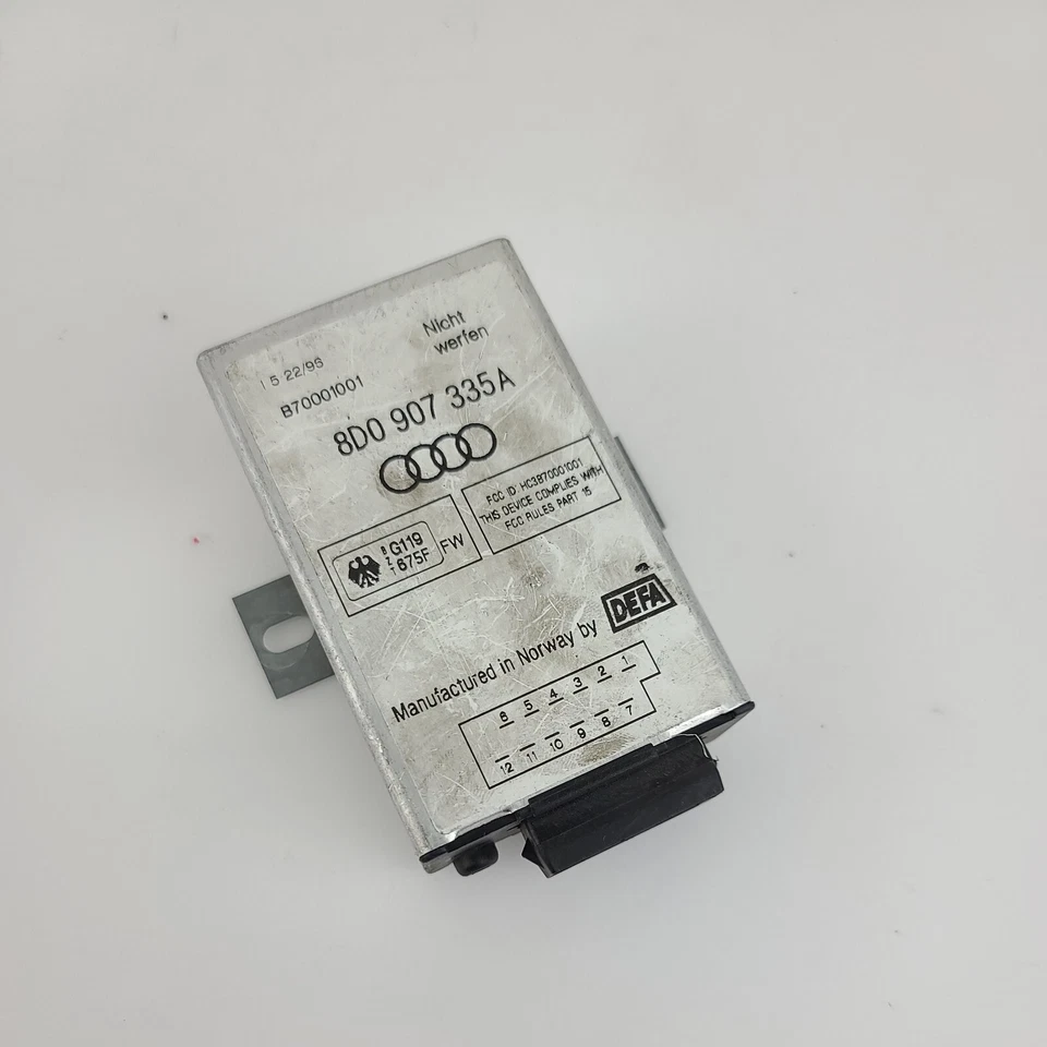 1996 Fits Audi A6 Keyless Entry Control Module Computer Receiver 8D0907335A - Image 2 of 4