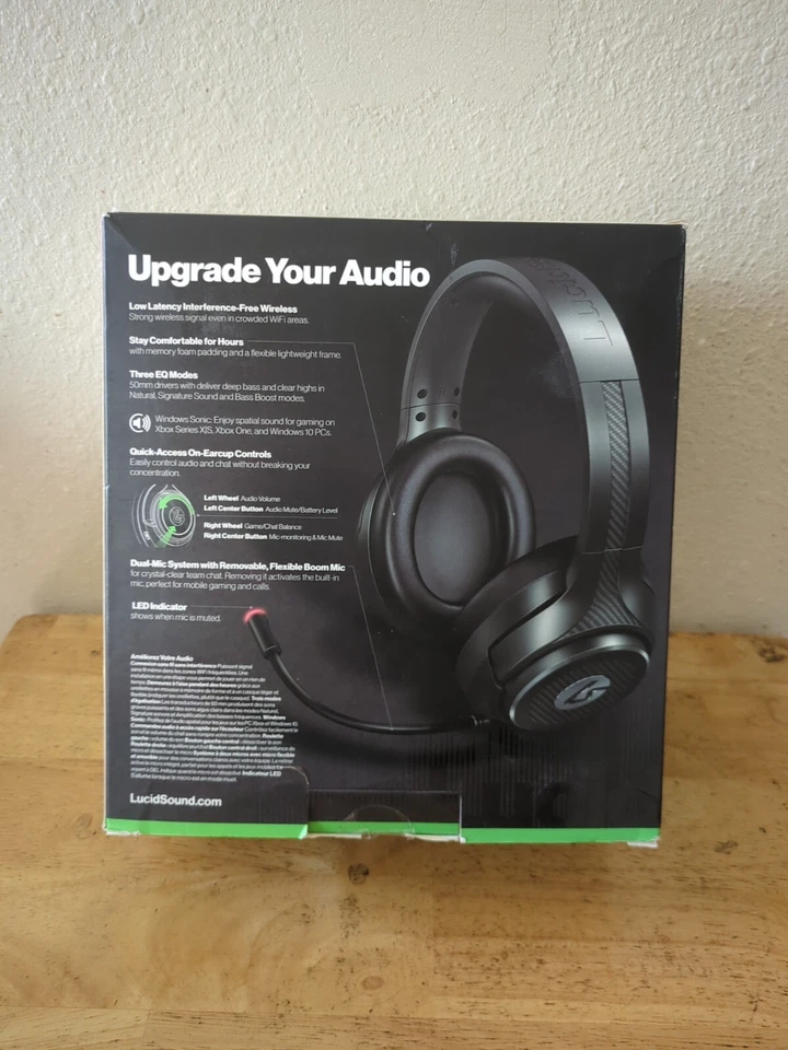 Lucid Sound LS15X Shock  Wireless Gaming Headset for Xbox Series X One - Image 4 of 4