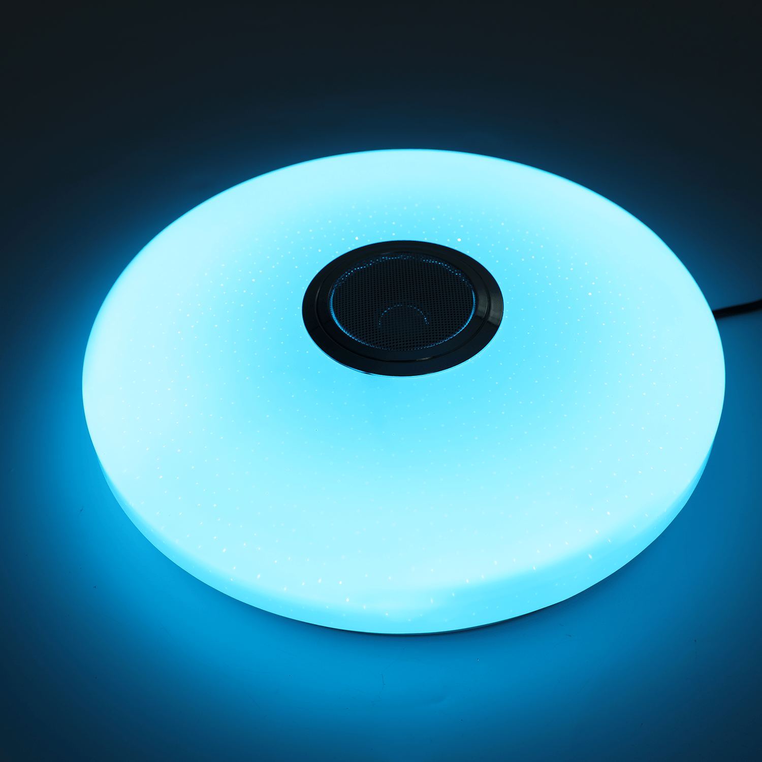 DIMMBAR RGB LED Deckenlampe mit Bluetooth Musik Lautsprecher