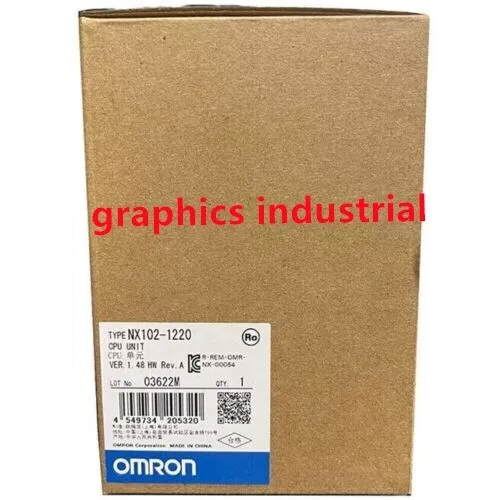 New  Original NX102-1220 OMRON NX102-1220 Programmable CPU Unit