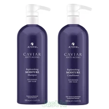 Alterna Caviar Anti-Aging Replenishing Moisture Shampoo & Conditioner 33.8oz DUO