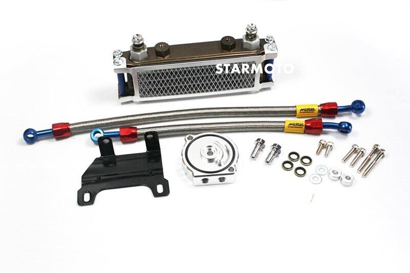 OIL COOLER FOR KAWASAKI Z125 PRO MORIN ENGINE ALUMINIUM OIL COOLER FOR KAWASAKI Z125 PRO MORIN ENGINE ALUMINIUM