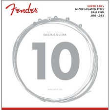 Fender 250RH Super 250's Nickel Steel Electric Guitar Strings, Regular/Heavy