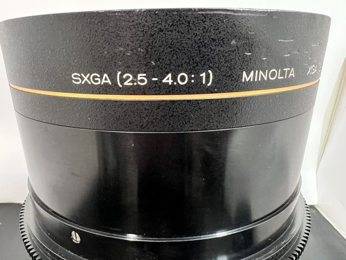 Barco QLD Zoom Lens ELM Projections SXGA (2.5-4.0:1) Minolta XGA (3.1-5.0:1) - 第 12/12 張圖片