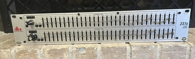 DBX 231S Stereo 31-Band Equalizer 2-Ch EQ Dual  Graphic Equaliser DBX231SV