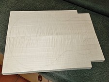 FLAMED MAPLE TOPSET, RIEGELAHORN DECKE, AUFLE...