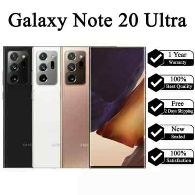 New Samsung Galaxy Note 20 Ultra 5G N986U 128GB Unlocked