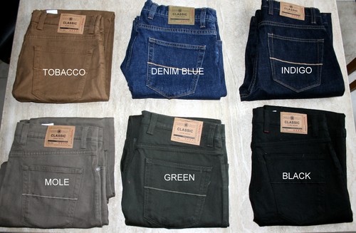 Ex M\u0026S Mens Jeans Straight Leg Added 
