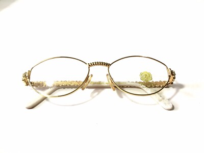 Revillon Eyeglasses Brema Gold 07 Size 53mm New & Authentic
