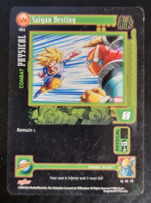 ドラゴンボールＺ Dragonball GT - TCG - Saiyan Destiny #162 | eBay