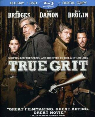 True Grit (Two-Disc Blu-ray/DVD Combo) - Blu-ray - GOOD