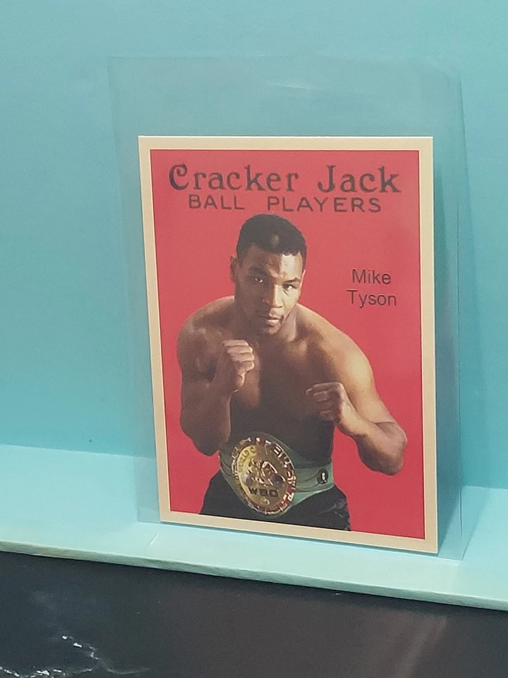 Mike Tyson Cracker Jack card 💥 free ship! - Image 3 of 4