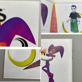 Nights into dreams & Multi Controller With Box GS-9095 &Power Memory Sega Saturn