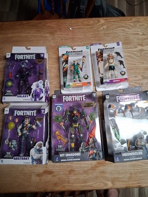 Huge Lot Of 6 Fortnite Action FiguresAccessories Great In Box  Lot