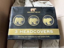 Jack Nicklaus Golden Bear Golf Club Headcovers | Set of 3